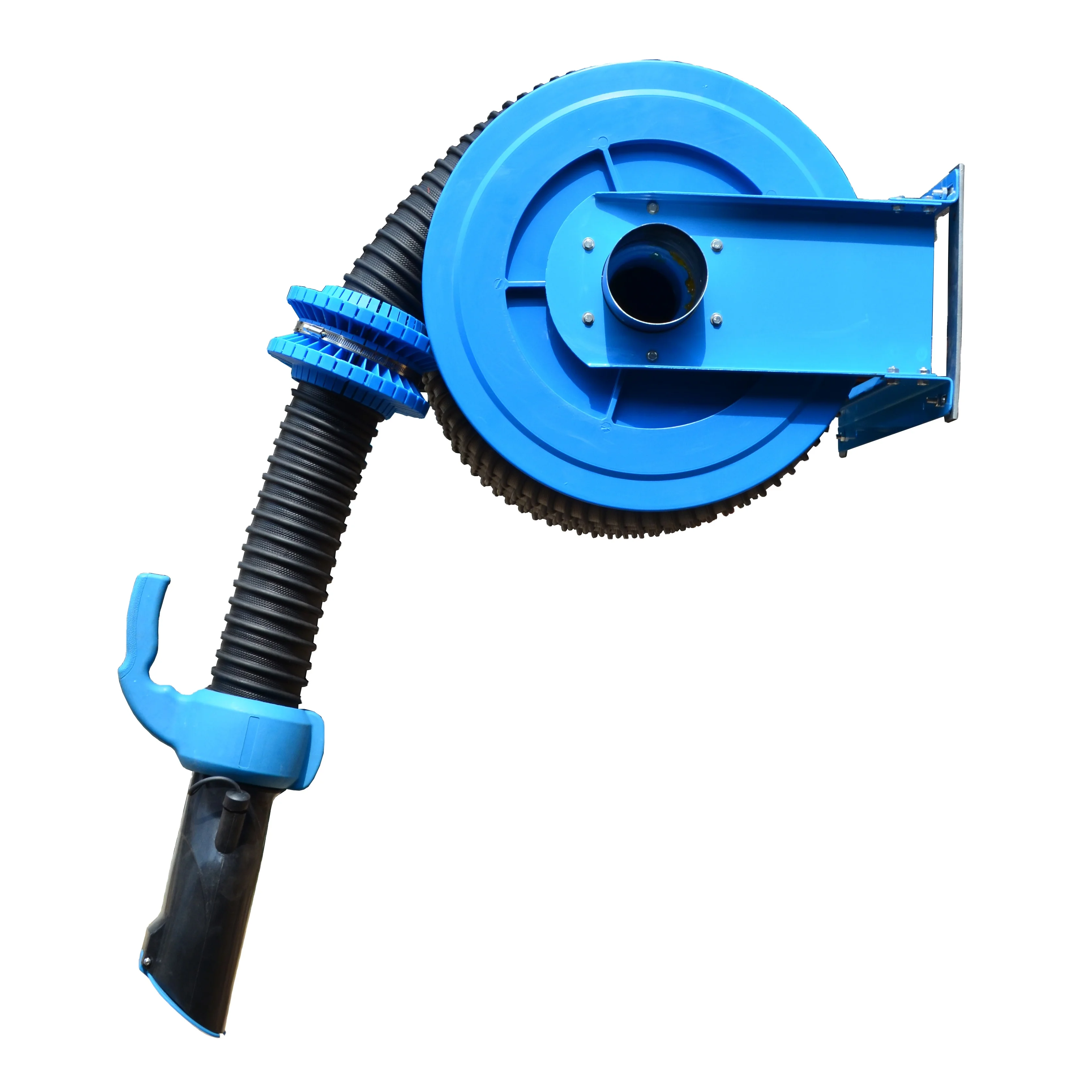 

Система вытягивания выхлопных газов автомобиля с катушкой для шланга автомобиля, эффективное автомобильное оборудование