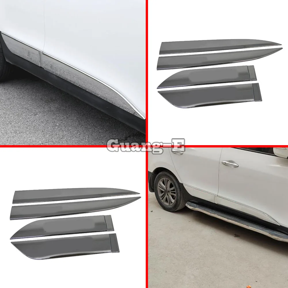 For Hyundai IX35 2010 2011 2012 2013 2014 2015-2017 ABS Car Side Door Body Molding Trim Decoration Stick Exterior Accessories