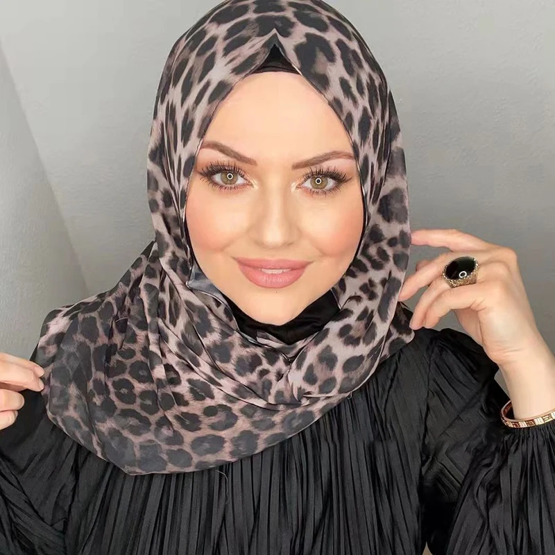 Islamski biały szyfonowy hidżab Abaya Hijabs dla kobiety Abayas szal z dzianiny sukienka muzułmańska kobiety Turban Turban natychmiastowy chusta na