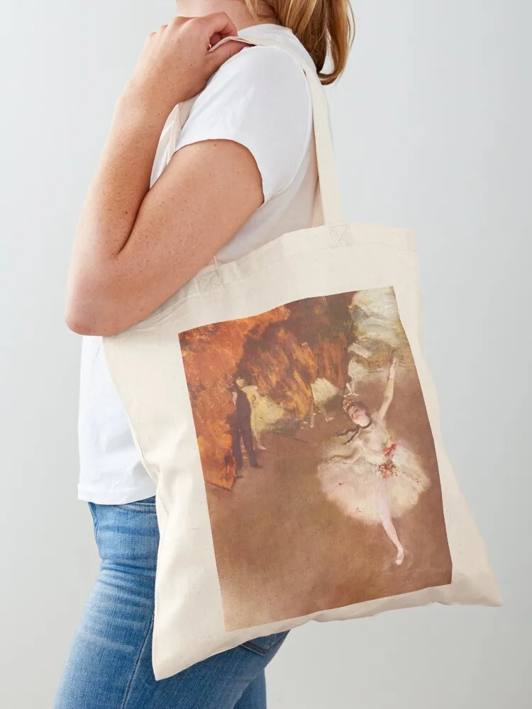 

Edgar Degas French Impressionism Oil Painting Ballerinas Rehearsing Dancing Tote Bag Women bags Lady bag