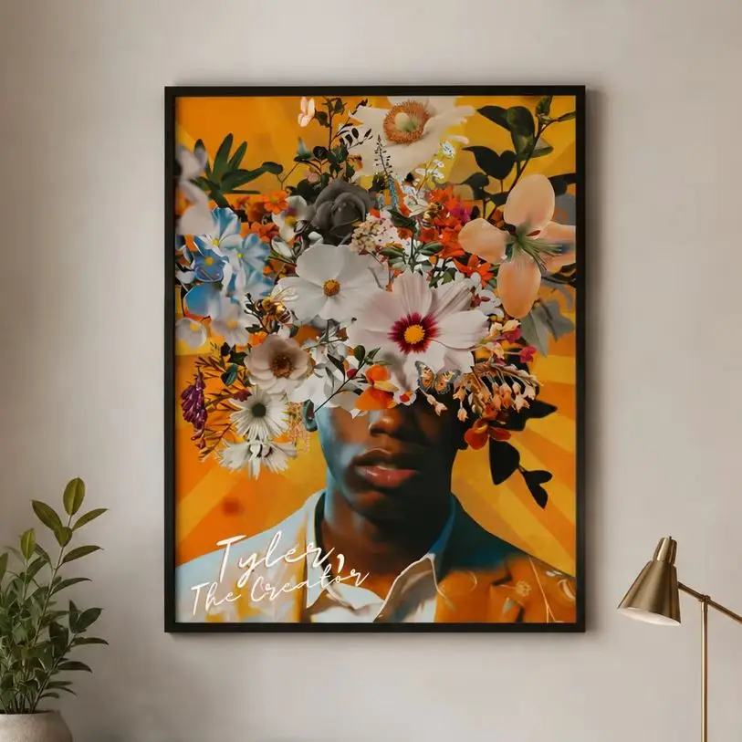 Canvas Wall Print, Modern Art Illustration, High‑Grade Home Decoration Artwork for Bedroom, Living Room, Office & Interior Space
