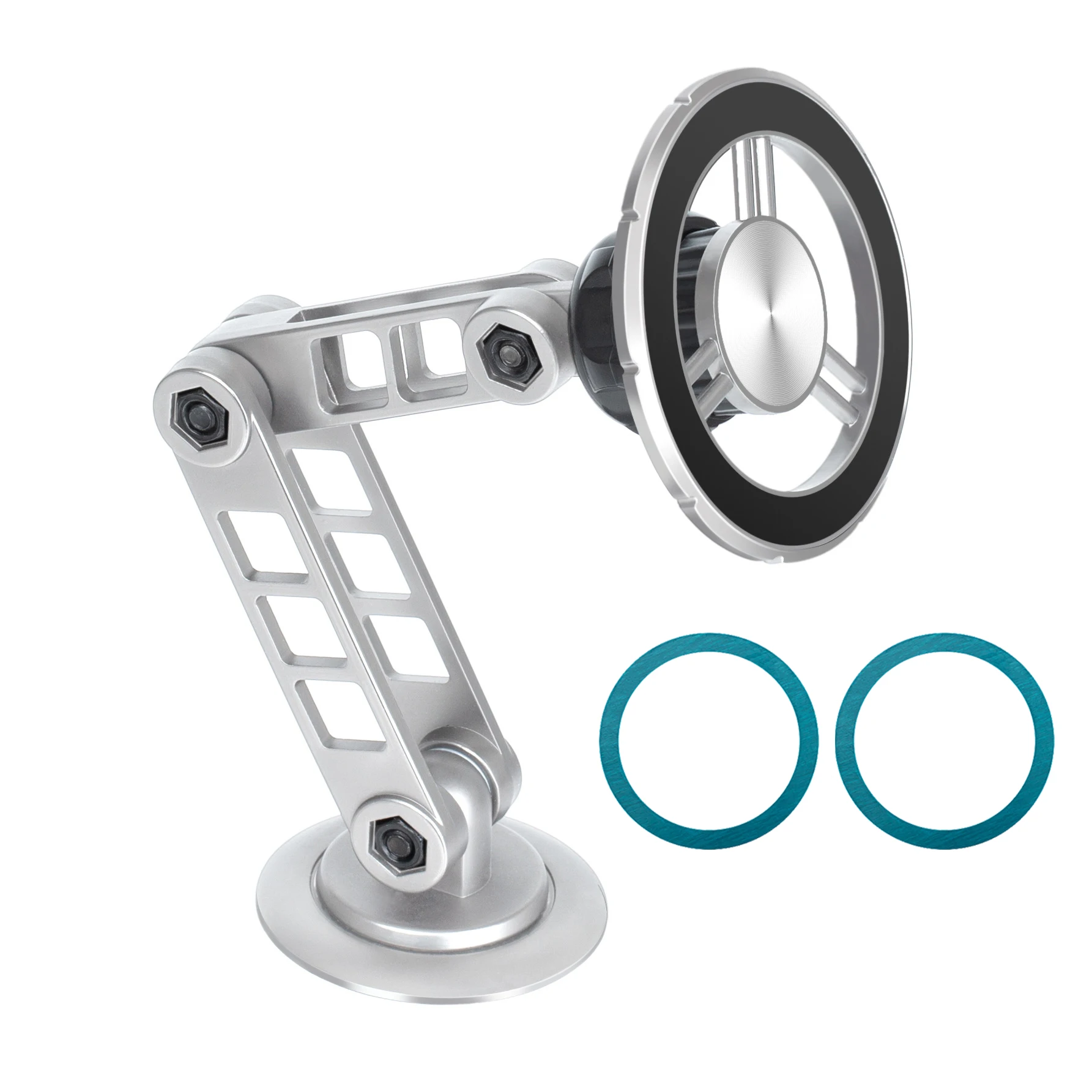 

720 Rotate Metal Magnetic Car Phone Holder Foldable Phone Stand Air Vent Magnet Mount GPS Support For All Phones