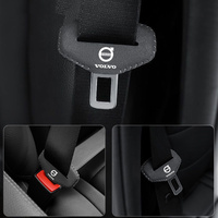 Car Logo Seat Safety Belt Buckle Cover Interior Accessory For Volvo XC60 V50 V40 XC90 S60 S40 S80l V90 V60 EX90 S90 XC40 RDesign