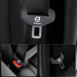 Car Logo Seat Safety Belt Buckle Cover Interior Accessory For Volvo XC60 V50 V40 XC90 S60 S40 S80l V90 V60 EX90 S90 XC40 RDesign