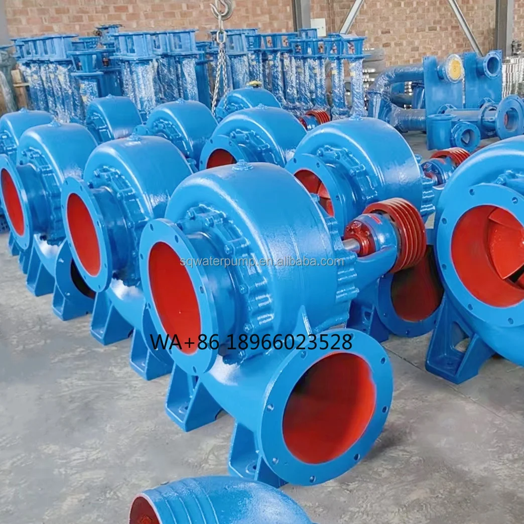 

400HW-7 Mixed Flow Pump 1600M3/H Flow Trailer Irrigation Pumps Drainage Pumps