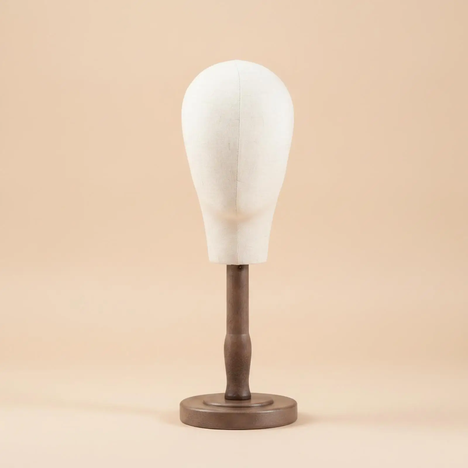 Display Mannequin Head Female Adult Cloth Covered Form Long Neck Stand for Hairpiece Hat Showcase Salon