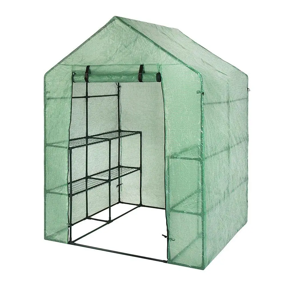 1 piece of PVC garden walk-in greenhouse plant cover, high-quality PVC garden greenhouse accessories, without iron frame