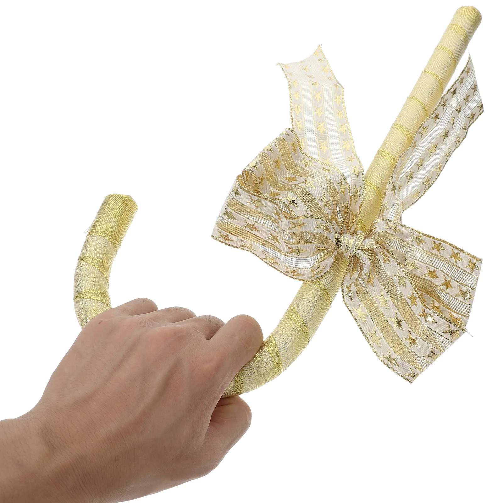 Strik Kruk Prop Fancy Cane voor Vrouwen Party Decor Cosplay Decoratie Duurzaam Materiaal Bruiloft Wand Foto Prop Standout Stuk