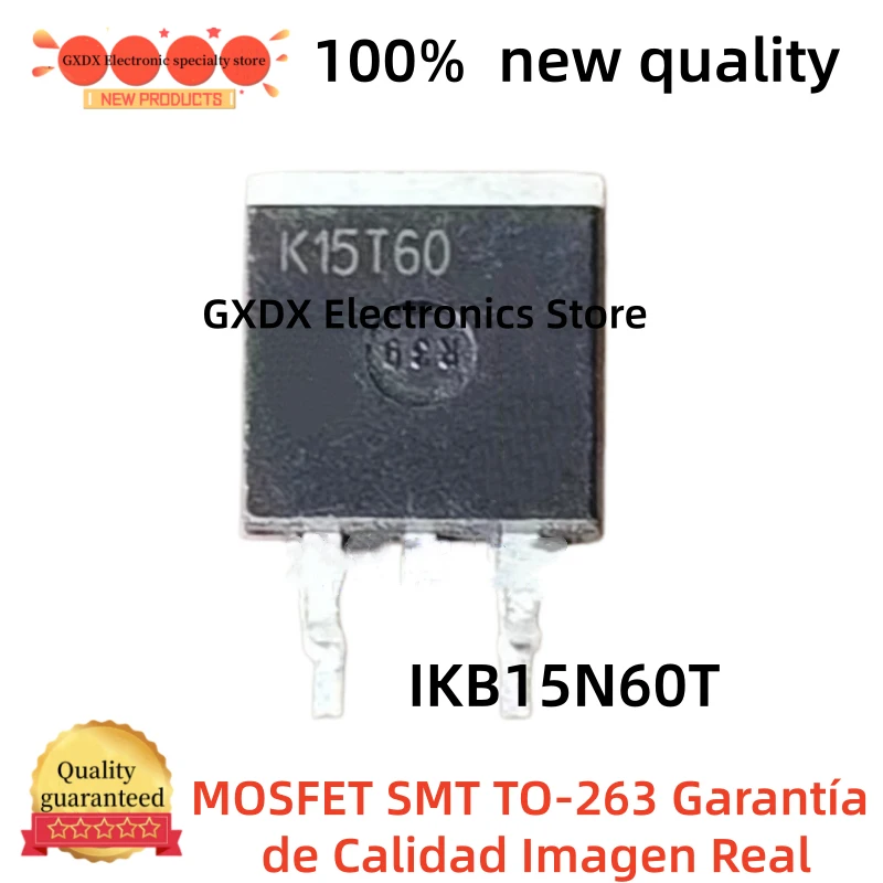10-20-30-40-50PCS 100% new IKB15N60T K15T60 MOSFET SMT TO-263 Quality Assurance Real picture