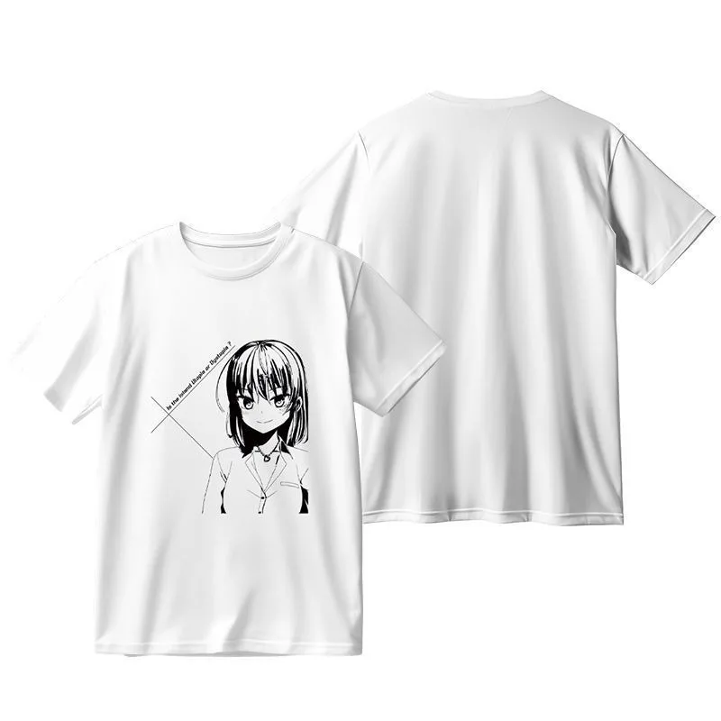 جديد أنيمي نوكيتاشي Watarai هينامي هوتوري ميساكي تي شيرت هدية أنيمي قميص الرجال النساء للجنسين قميص أنيمي الملابس