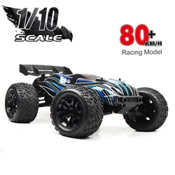 80 Km/h 1/10 RC Cars JLB gepard bezszczotkowy 120A ulepszony Truggy 21101 RTR zdalnie sterowanym samochodowym samochody ciężarowe dla dorosłych zabawki dla chłopców