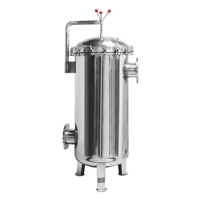 

Customized Industrial Liquid Filtration System Stainless Steel Housing Single Multi Filter Bag Water Treatment Filter Machine