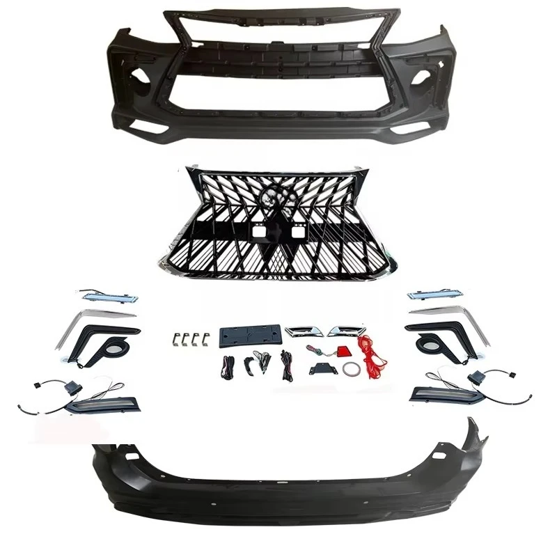 

Car Accessories Auto Car Front And Rear Bumper Body Kits For Fortuner 2012-2015 Update Facelift