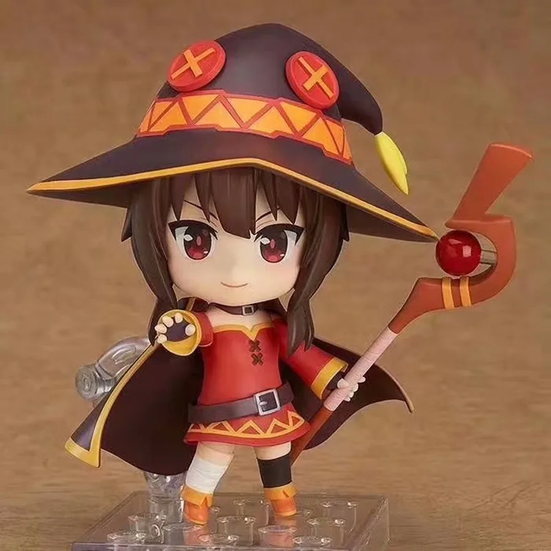 

10CM Q-version Clay Blessings for a Beautiful World Nendoroid Megumin Figure Model Beautiful Girl Gift for Girls