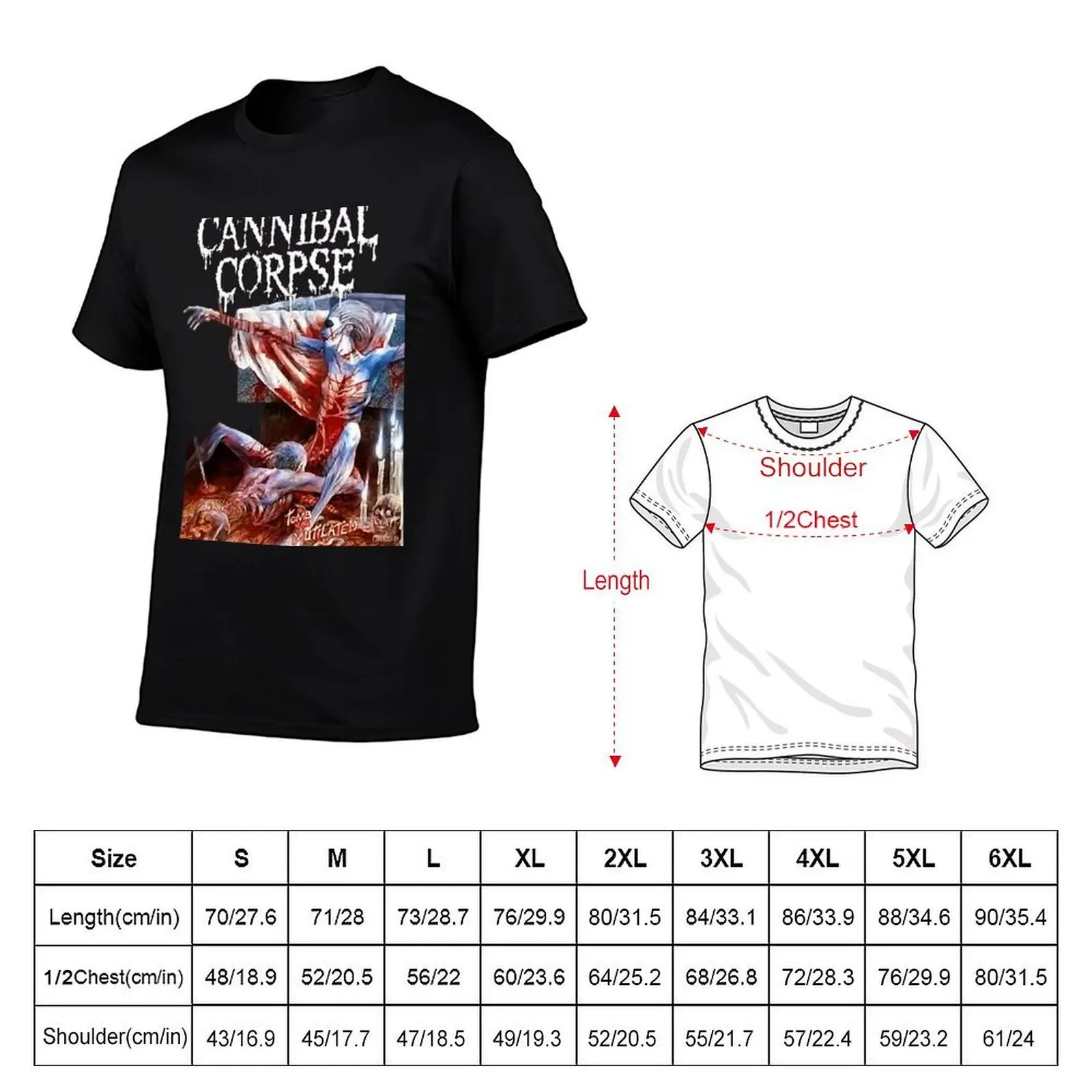 Tomb of the Mutilated T-Shirt football t shirt Funny t-shirt shirts men graphic