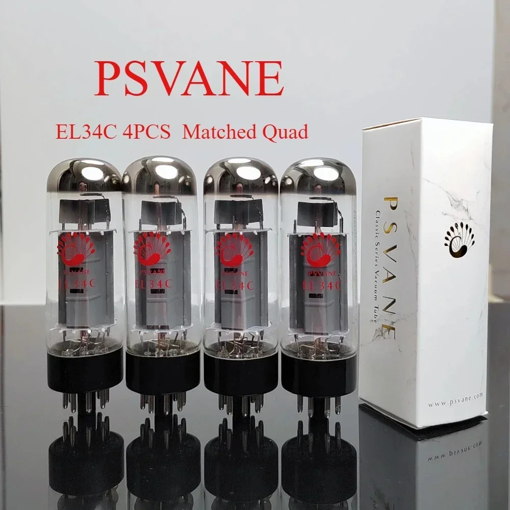 Amp PSVANE EL34C Vacuum Tube Replaces EL34 EL34B 5881 6L6 6L6GC 6CA7 6P3P KT77 HIFI Audio Tubes Electronic Tube Amplifier