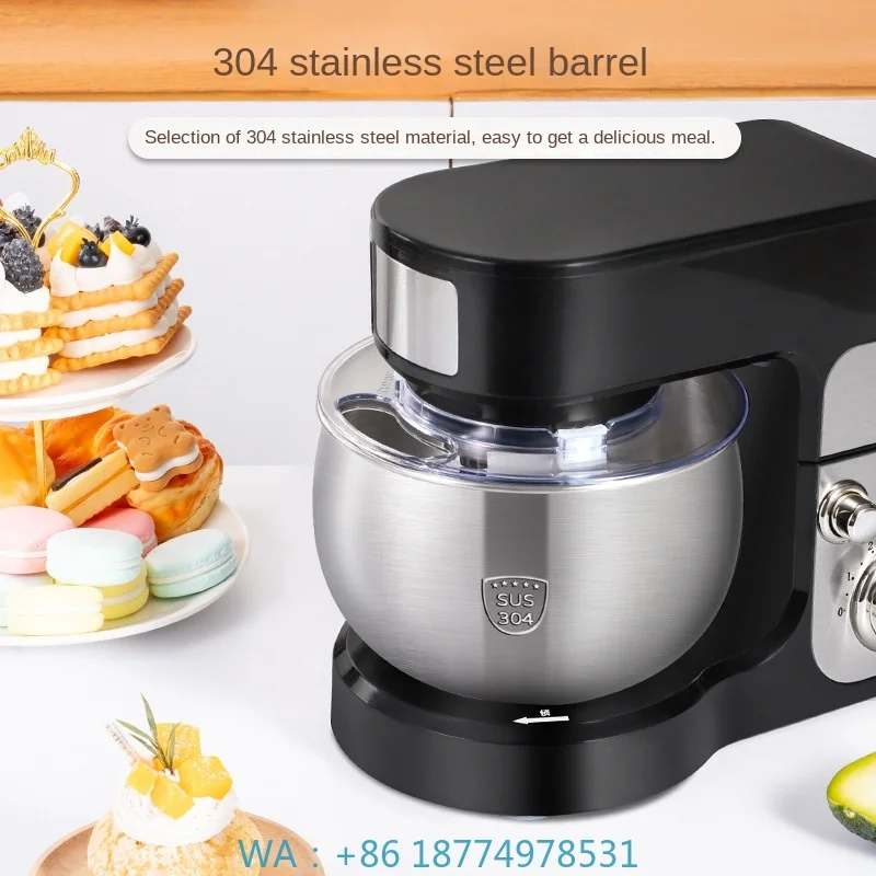 1. 3L Stainless Steel Multi-Purpose Prep Station Compact Automatic Desktop Layout Drill-Style Stirring Structure Custom Supporte