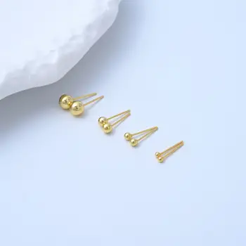 8 最佳銷售 2毫米耳環 - №6