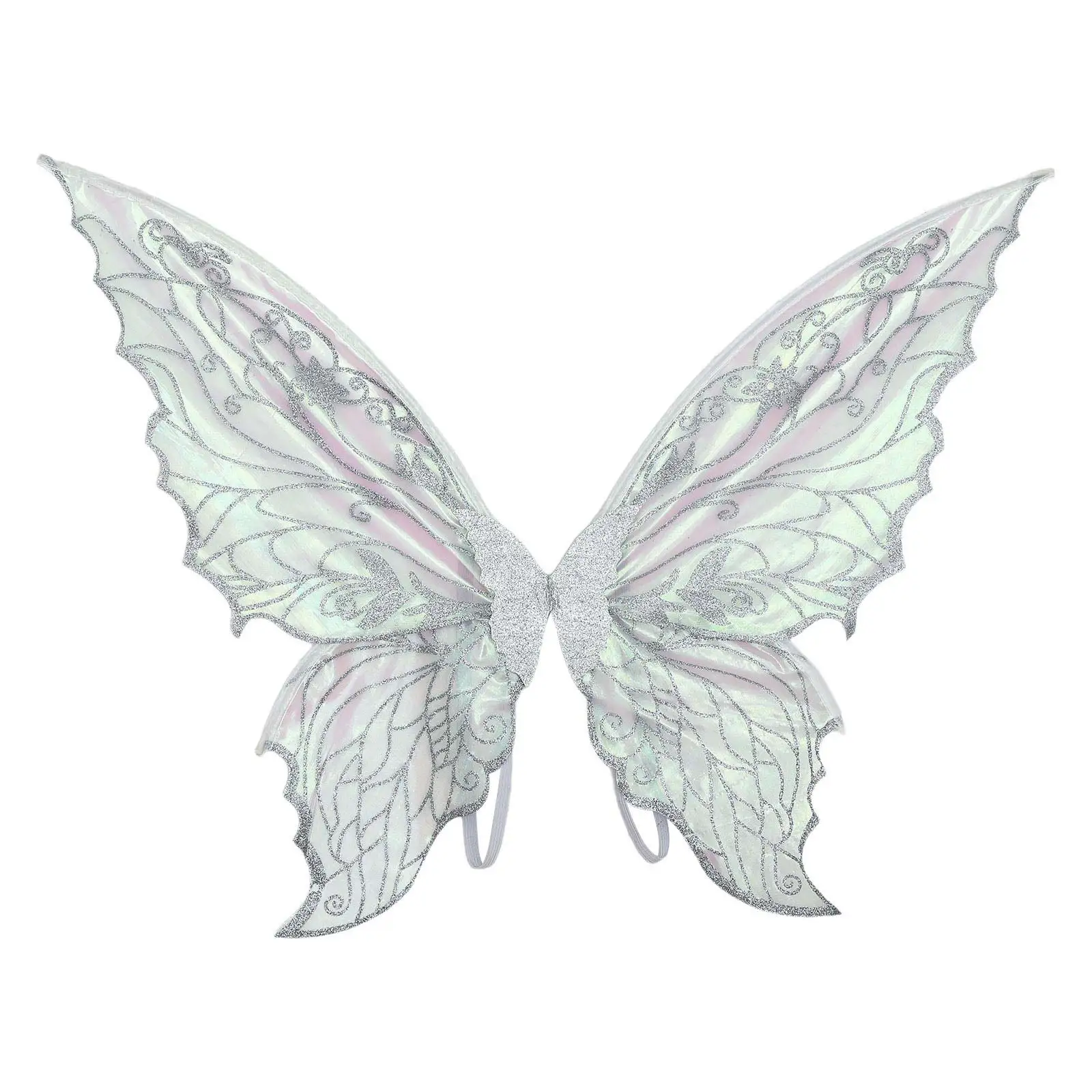 

Butterfly Fairy Wings Women Girls Shiny Princess Angel Wing Halloween Elf Role Play Carnival Stage Performance Props