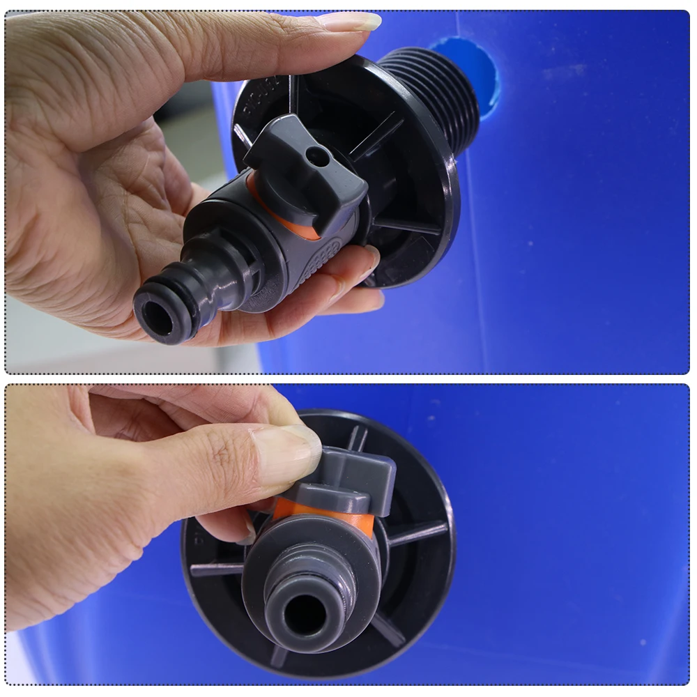 المطر برميل صمام محول صنبور لحديقة الزراعة تخزين المياه الحاويات حمامات السباحة خزان الحاجز ختم المناسب الاتصال السريع