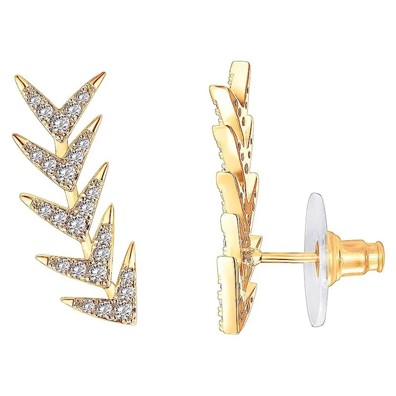 New European and American Zircon Earrings, High end Christmas Accessories, Long Style, Light Luxury Jewelry, Head Accessories