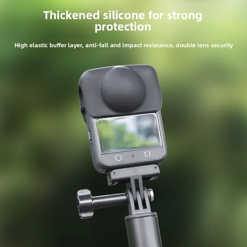 

Protection silicone cover For DJI OSMO 360 panoramic camera lens cover accessories anti-drop headgear protective mirror