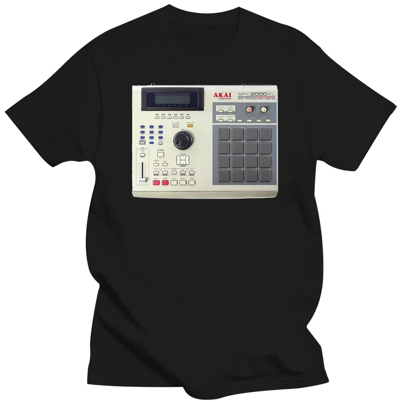 Neu Akai Mpc2000Xl - Mpc - White T-Shirt - Ships Fast! High Quality! Street Wear Fashion Tee Shirt