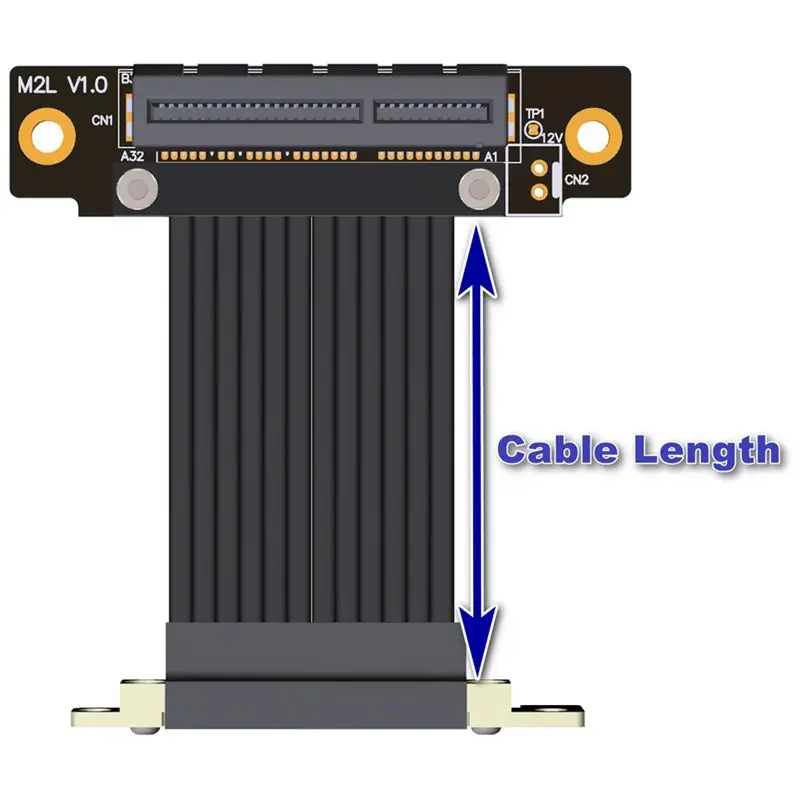 ABRI-PCI-E X4 To X4 Extension Cable PCI Express Riser Extender Converter Adapter Support Network Card SSD USB Card 10CM