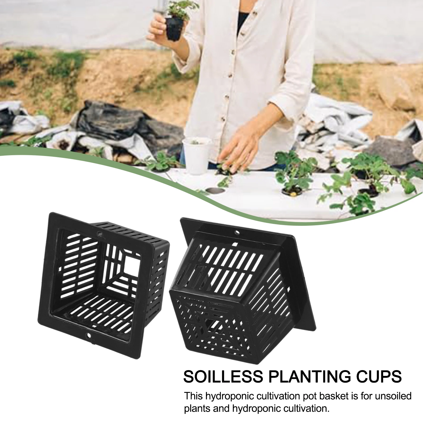 Enhanced Drainage Water Culture Pots Indoor Gardening Optimized Aeration Design Robust Plant Growth Convenient Handling Design