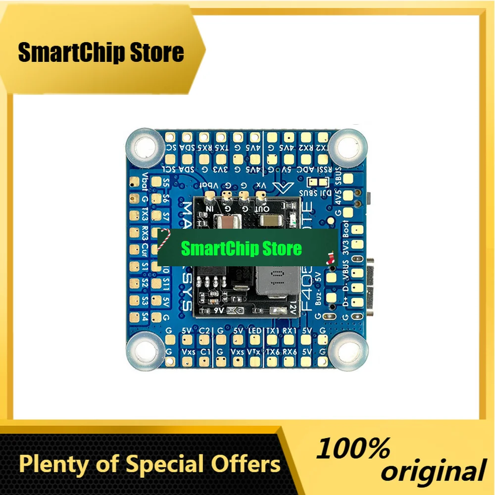 SmCpMateksys Matek F405-HDTE F405 3-12S MATEKF405TE Dual BEC Flight Controller For FPV Drone Parts