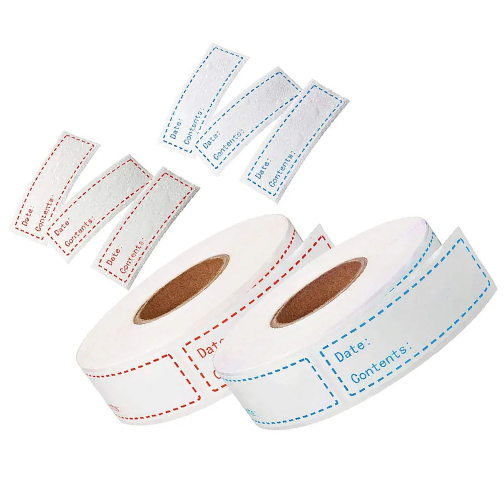 

Food Storage Labels English Record Date Stickers For Kitchen Home Organization Diy Index Paste Red Folder Tags