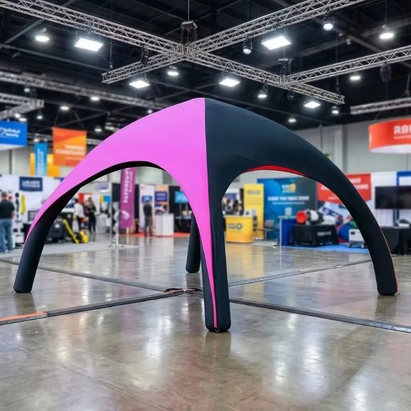 Commercial grade inflatable dome tent, quick inflation, custom size, outdoor car cover, canopy for exhibition promotion