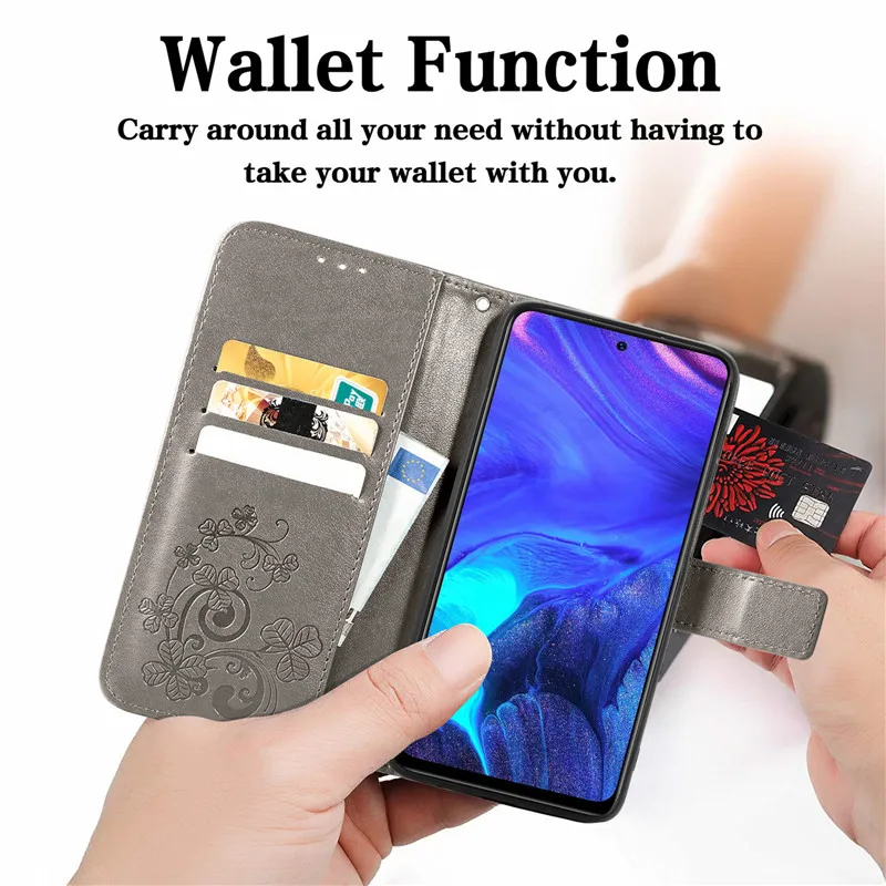 Leather Flip Case For Tecno Spark 8 8P 5 Pro Pova 2 Pop 4 Air 2F 3 4 Lite Spark 7 6 GO 2021 Camon 18 18P 18i 16 Se Wallet Case