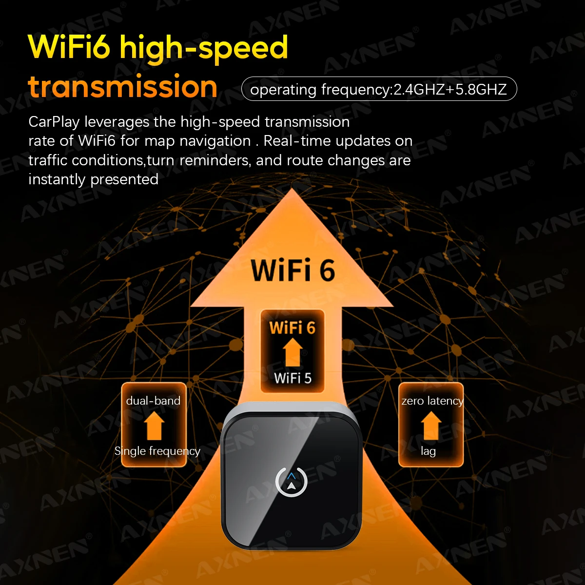 Adaptador carplay sem fio android auto 2 em 1 sem fio play & plug para benz audi kia chery jeep volvo hyundai porsche vw bmw toyota