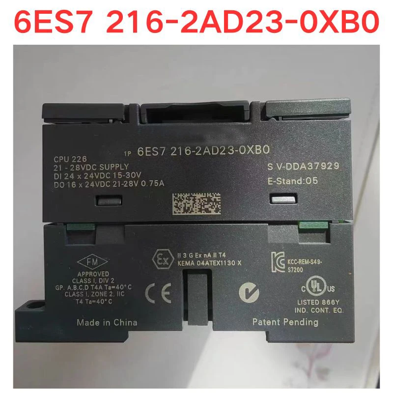 Used 6ES7 216-2AD23-0XB0 6ES7216-2AD23-0XB0 module Function check OK