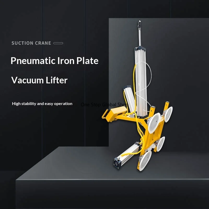Deposit Price Sandwich Panel Metal Sheet Crane Lifter Pneumatic Vacuum Suction Cup Glass Lifting Machine
