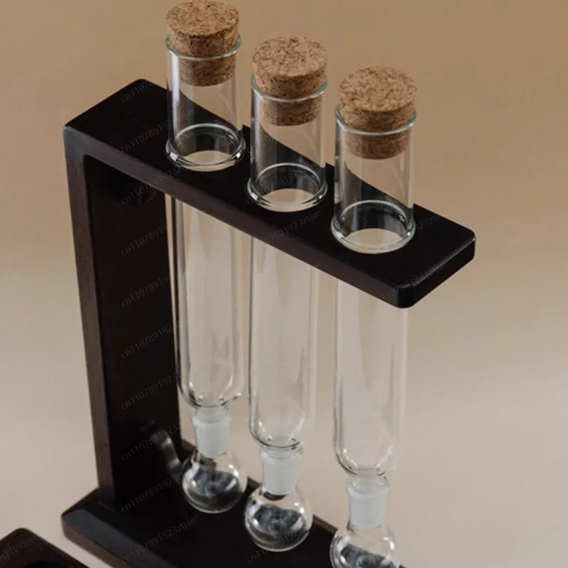 Transparent Glass Cigar Scent Tube, Fragrance Enhancement Infuser for Whisky and Cigars