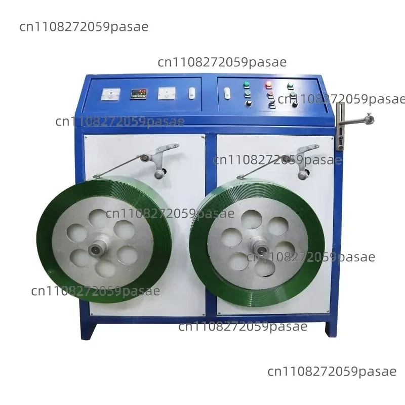 Semi-automatic electric PET packing belt coiler Double-station strapping machine, equipped with high-precision motor