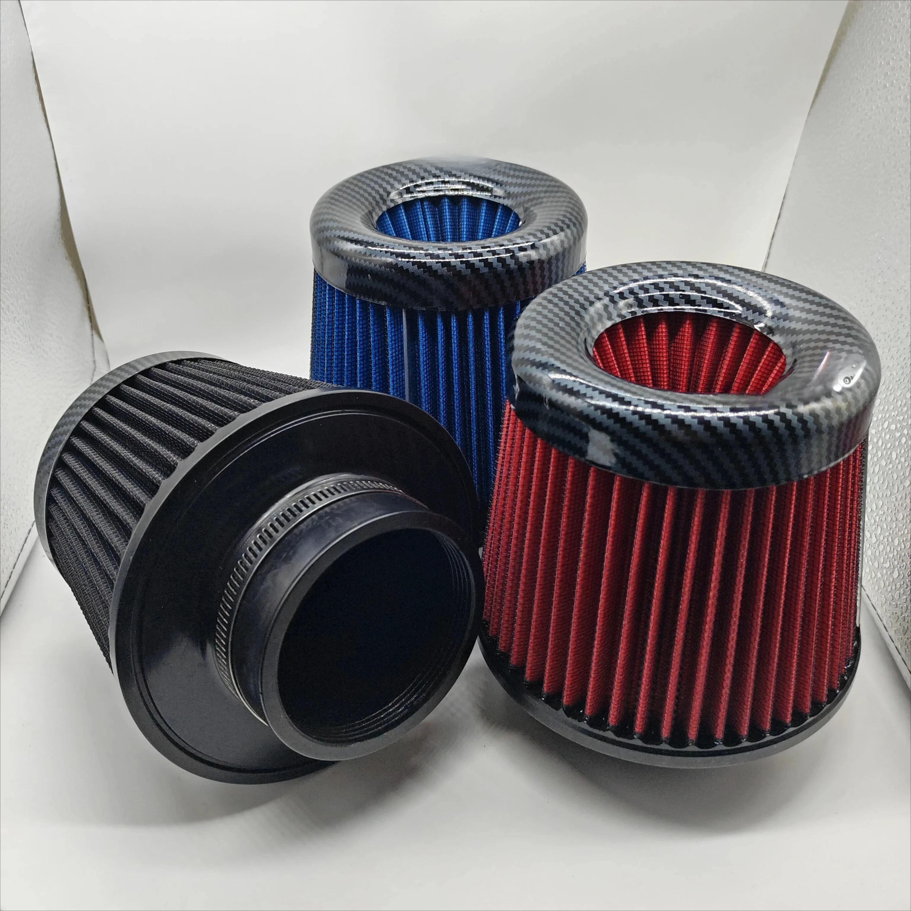 

Intake Air Filter 3 Inch 76mm Car motorcycle Universal High Flow Air Filter Mushroom Head for KN Big Horsepower Performance