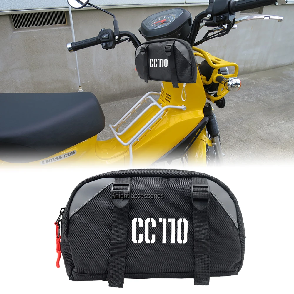 Для Honda CC110 Cross cub CC 110 универсальная сумка на руль мотоцикла, водонепроницаемая дорожная сумка на руль, сумка для хранения