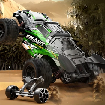 SG118 RC Cars 2.4Ghz 1:16 Full Scale 4WD 35km/h High Speed ​​Remote Control Car Off Road RC Vehicle with LED Light Kids Toys Gift