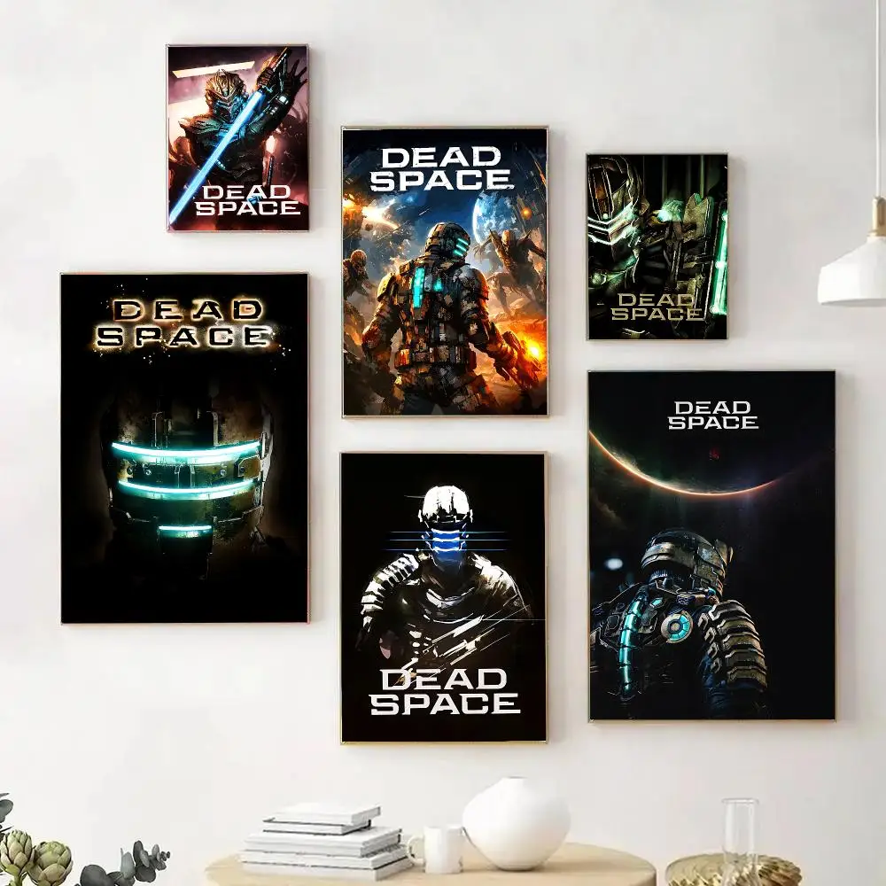 Sci-Fi Horror Game D-Dead S-Space Poster Wall Art Print Sticker for Bedroom Living Room Dorm Office Modern Home Decor