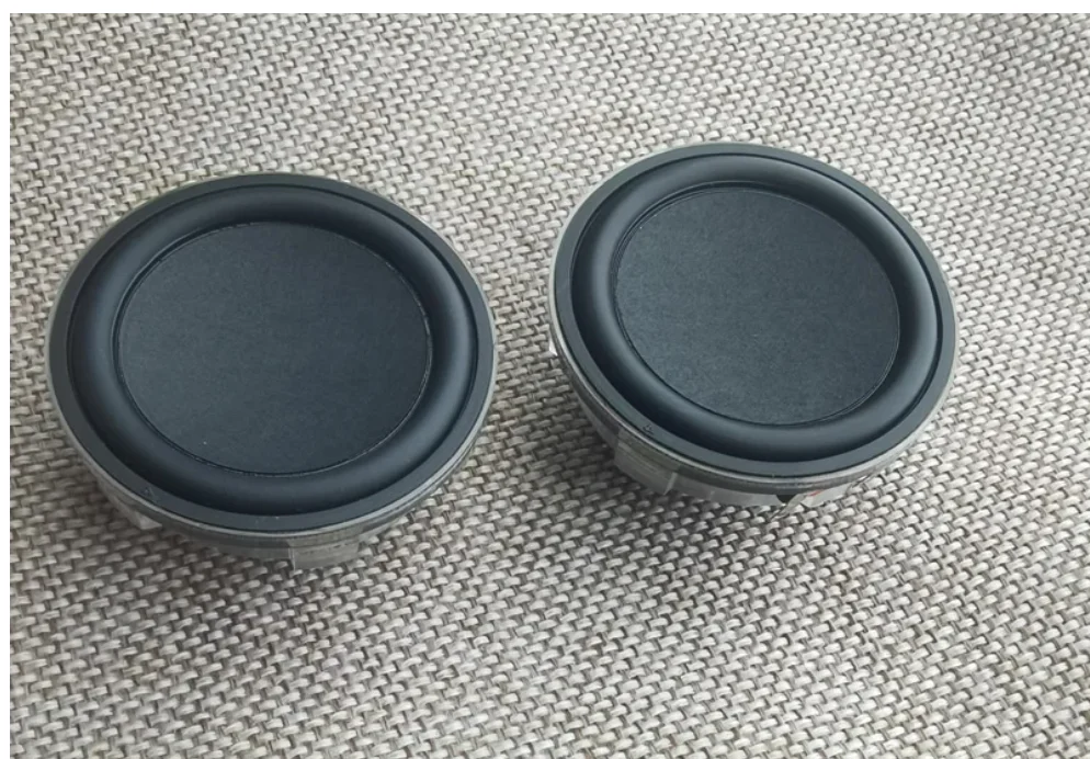 

2-inch full-frequency speaker 4ohm 15W for home audio diy loudspeaker repair parts rubber edge bass soung good newest 2pcs