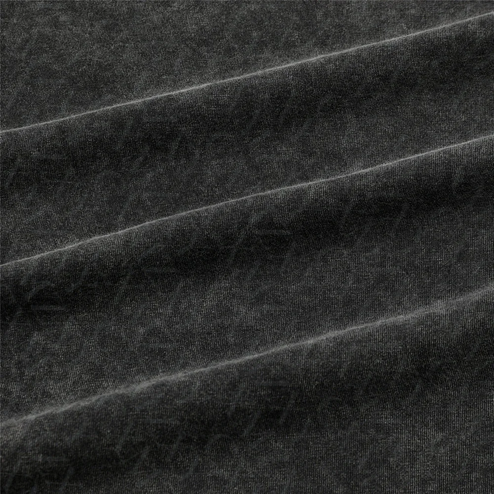 تي شيرت عتيق مغسول قديم بأكمام قصيرة Nir Van Rock Band American High Street 100% قطن #4