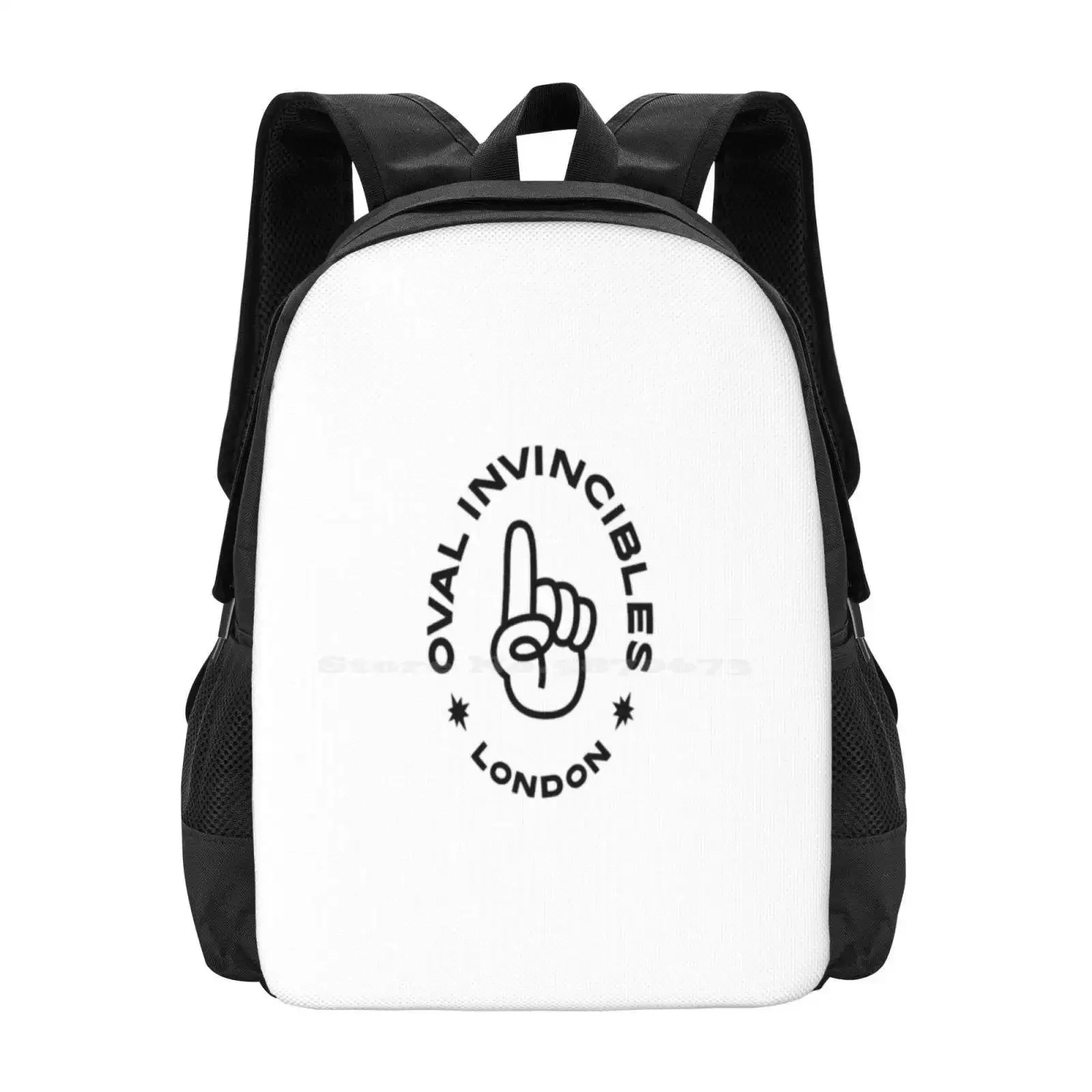 

Oval Invincibles Sticker Hot Sale Schoolbag Backpack Fashion Bags England Cricket Board The Hundred Oval Invincibles Jimmy