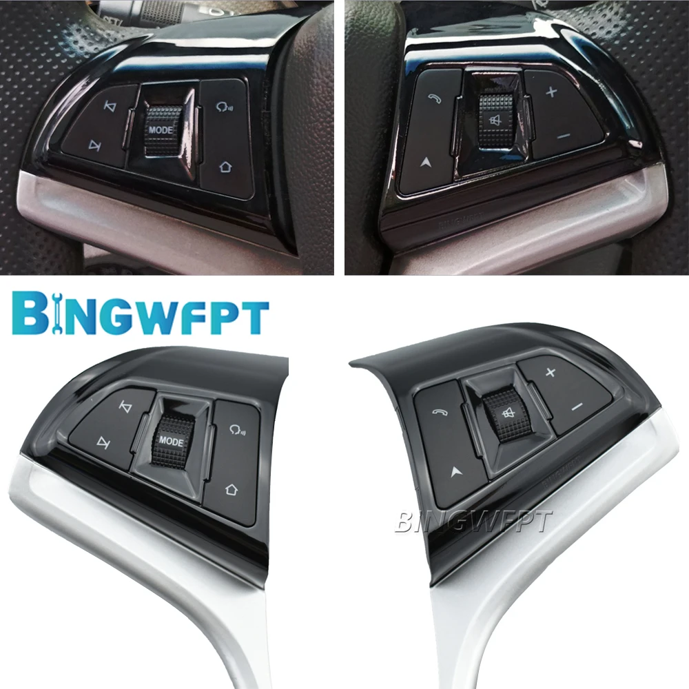 BINGWFPT For Chevrolet Cruze 2009-2014 Audio Phone Switch Modified Multifunction Steering Wheel Control Button