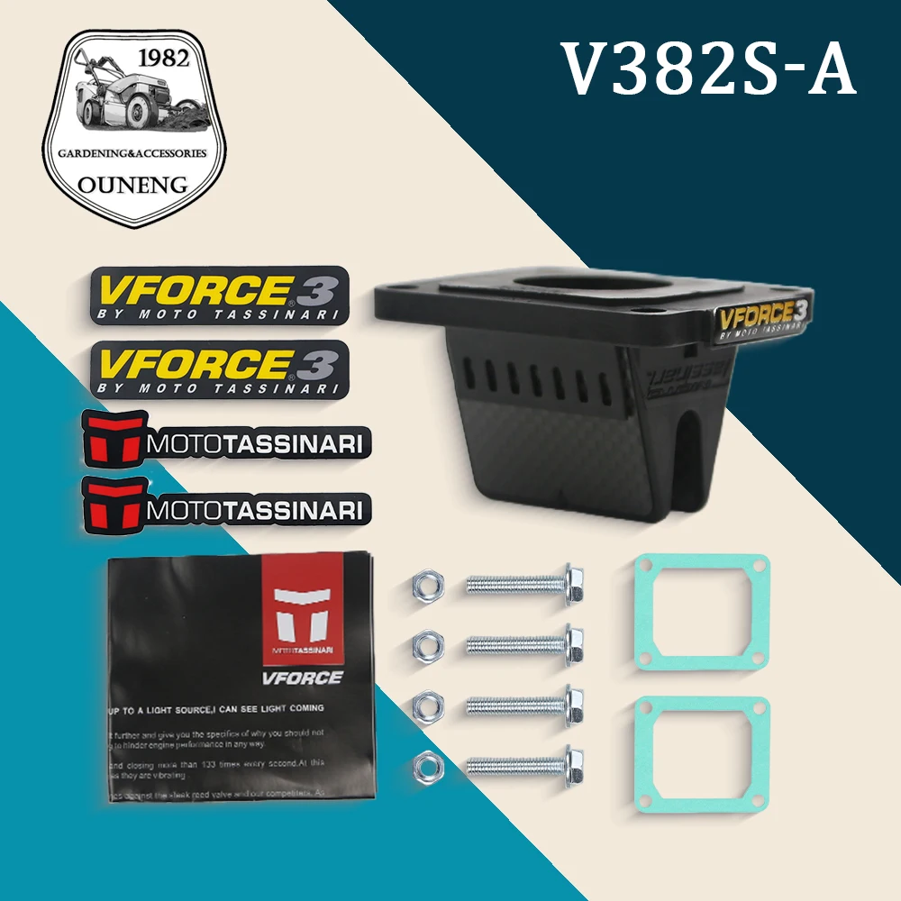 

Motorcycle Reed Valve V382S-A V kit Force For Kawasaki KX80 Suzuki RM100 For Yamaha YZ85/YZ80 DT100 DT125 DT175 TY175 TY250 AT2