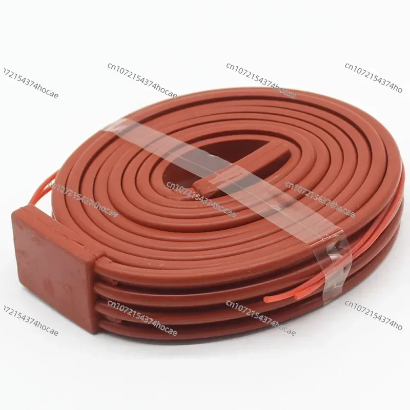 Knob temperature control 110 220 V 15mm x 1-10 Meters Waterproof Flexible Silicone Heater Strip Belt Freeze Protection Pipeline