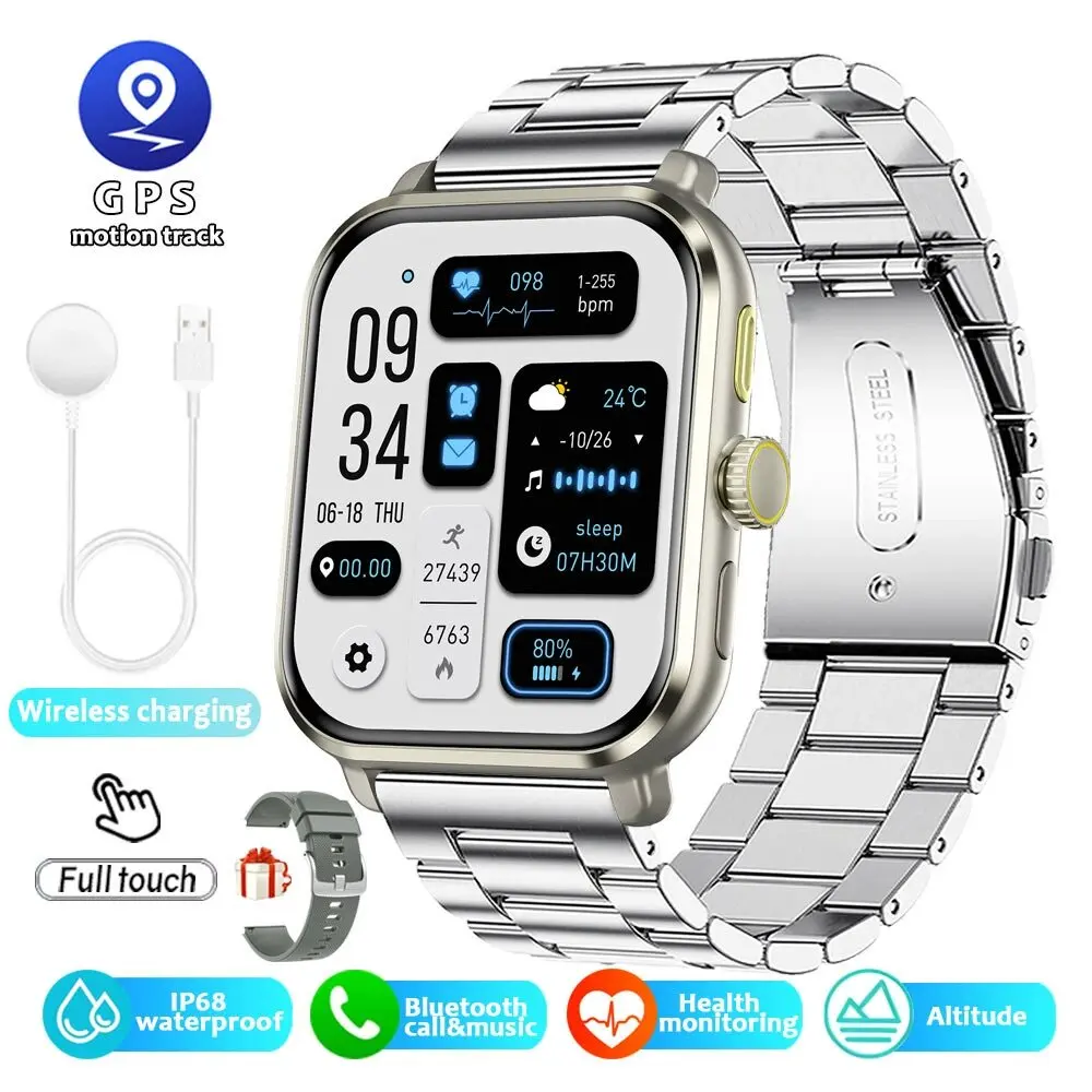 

Original New Smartwatch Sports Mode Health Monitor Bluetooth Call Smart Watches for Man Woman IOS Android Phone 2026
