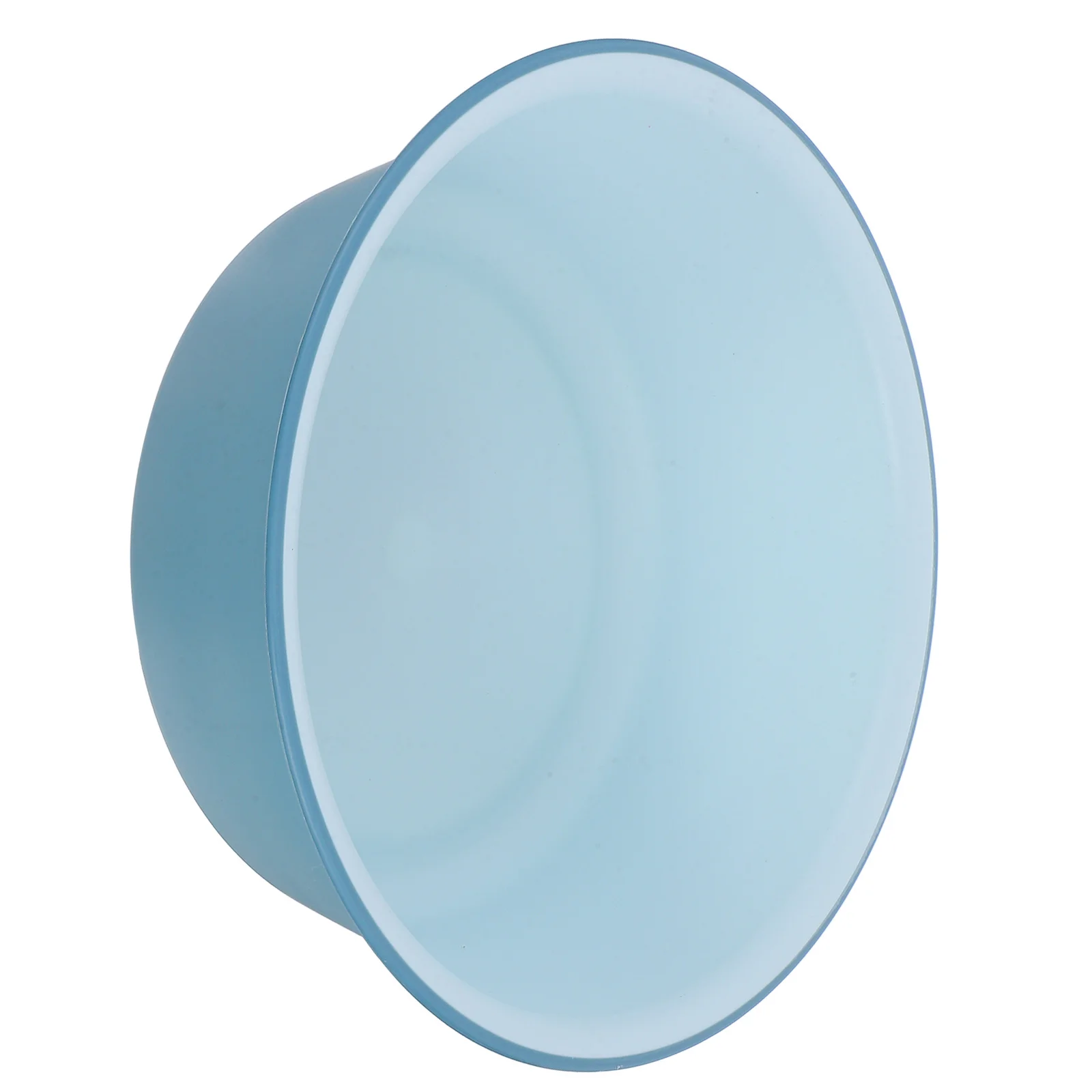 

Round Plastic Wash Basin Blue White Dual Tone Portable Face Foot Washing Basin Laundry Tub Bathroom Dishpan Hand Wash Bucket